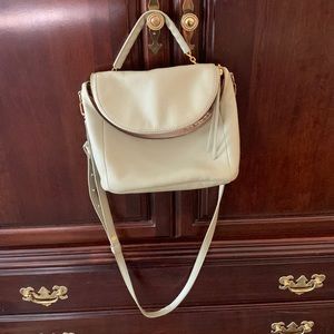 Spring green HOBO Fern Satchel bag.